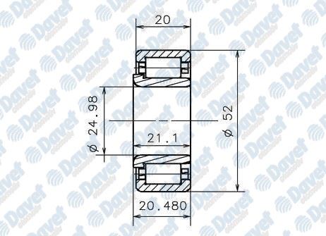 SNR NJ12012S03H100 Sanzuman Rulmani  Fiorino Marea Multipla Punto Brava Bravo